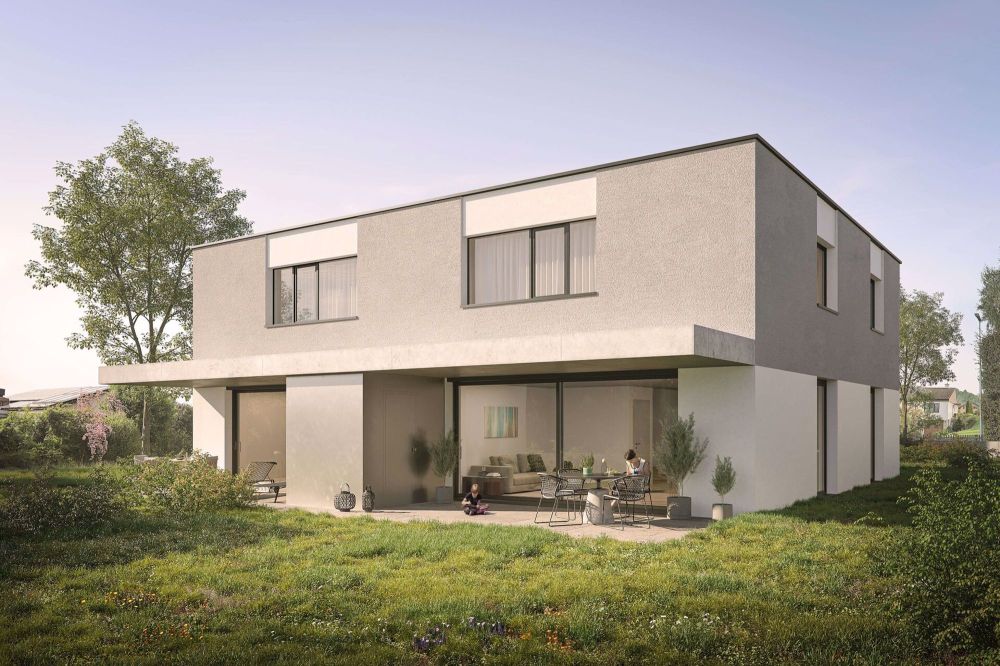 5.5-Zimmer-DEFH mit Garten und PV-Anlage - Baubeginn 2026 - Bild 1