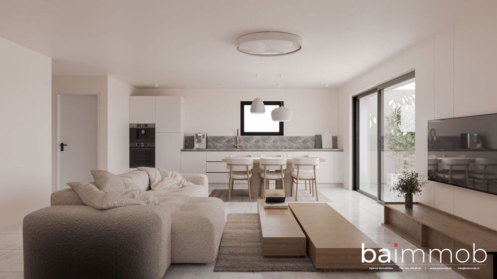 Charmantes 2,5-Zimmer-Wohnung von 65m2 in Le Bouveret - Bild 4