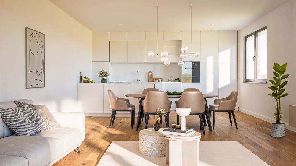 Neubau: 4.5-Zimmer-Maisonette-Gartenwohnung - The Letten - Ku?che