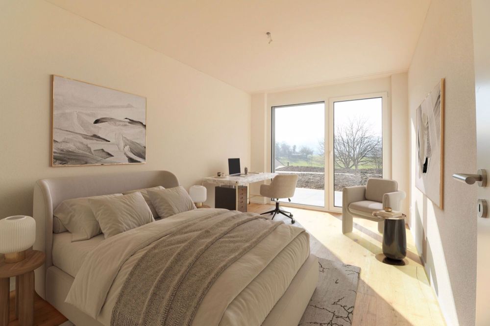 Neue, exklusive 4.5 Zimmer-Terrassen Parterre-Wohnung im steuergünstigen Seengen zu verkaufen - Bild 4