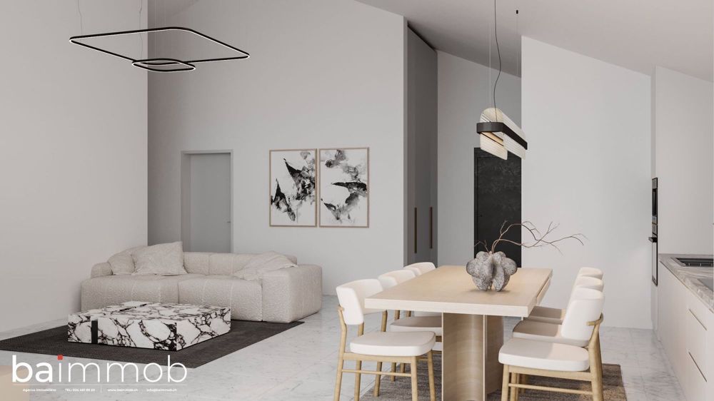 Magnifique appartement de 4,5 pièces en attique à Port-Valais - Bild 4