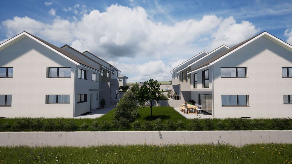 NEUBAU VIER DOPPELEINFAMILIENHÄUSER UND SECHS REIHENEINFAMILIENHÄUSER, NIEDERDORF - Bild 2
