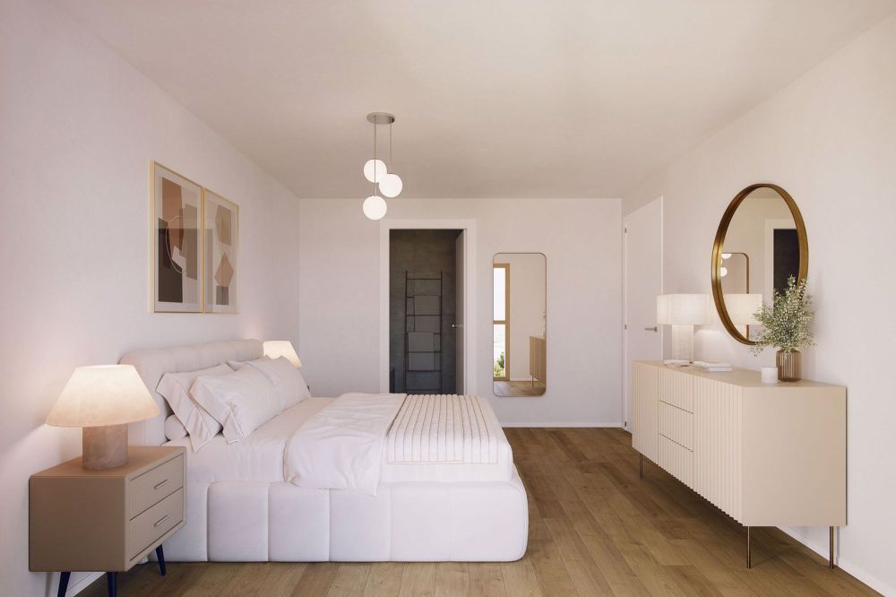 Appartement neuf 3.5 pièces avec terrasse et grand jardin (lot 2) – Marly - Bild 4