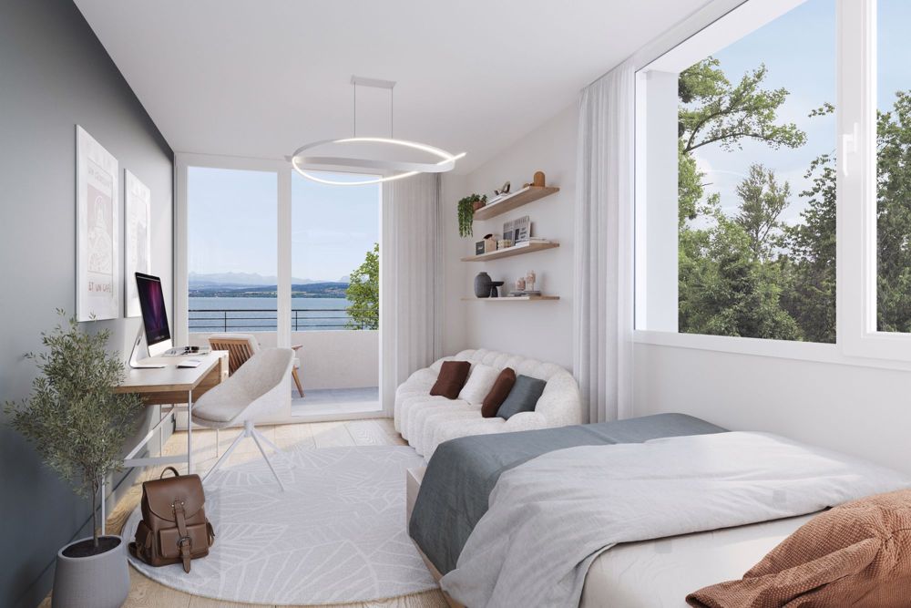 Le Mirage Gorgier - Chambre à coucher