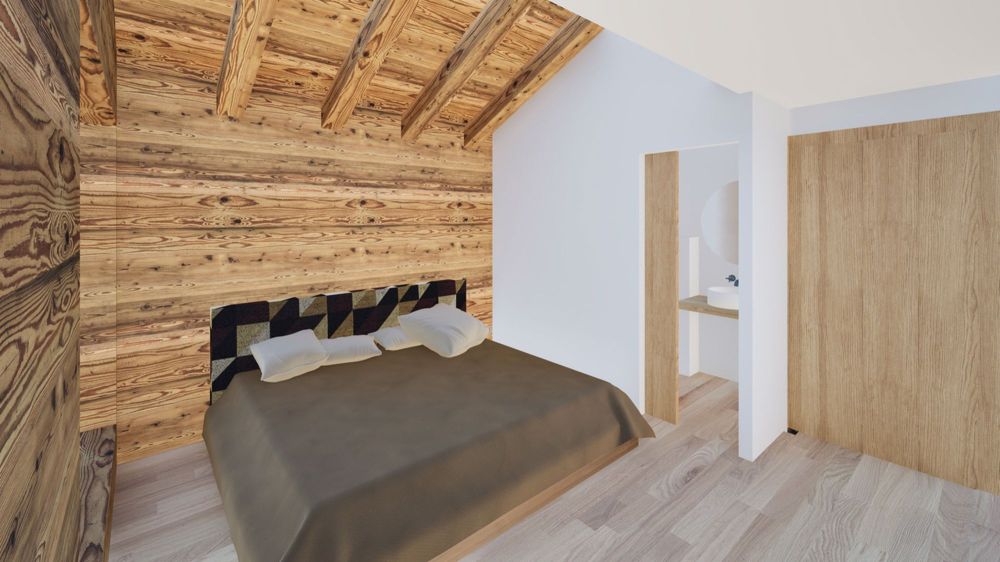 Duplex de charme dans une grange rénovée à Champsec - Bild 8