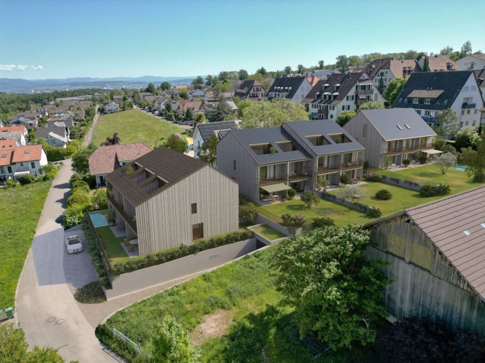 Ihr neues Zuhause im Grünen - Neubauprojekt Schönmatt - Visualisierungen