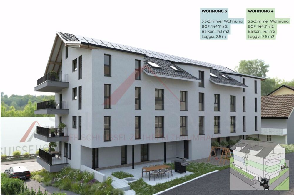 Hochwertiges Wohnen mit Stil & Raum - 5½-Zimmer-Eigentumswohnung «RESIDENCE CENTRO» (1. OG) - Bild 12