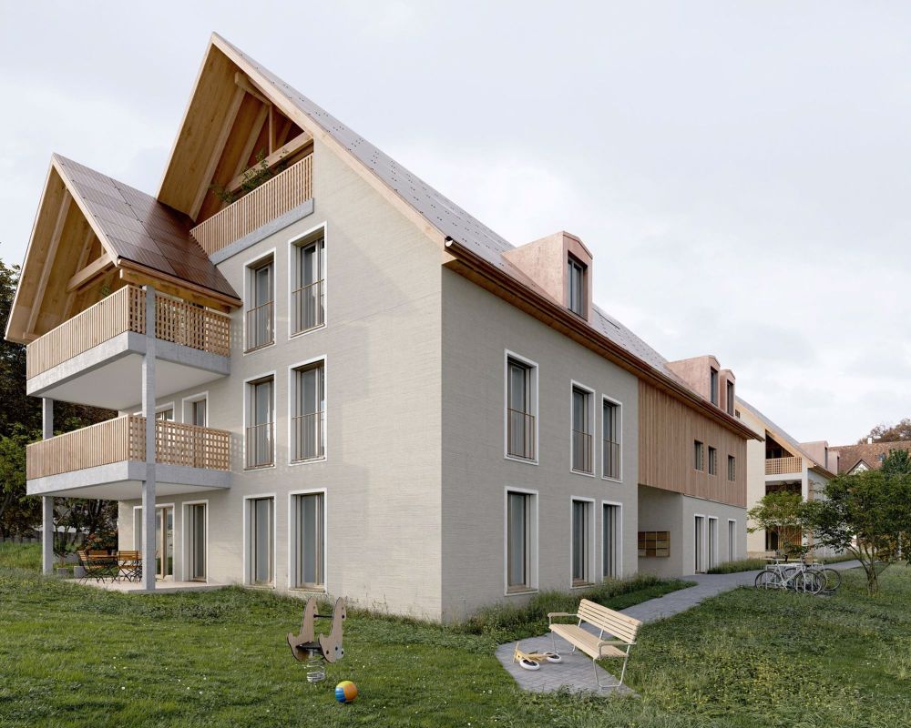 Moderne 4.5-Zimmer-Dachwohnung mit Balkon in Zweidlen - Bild 2