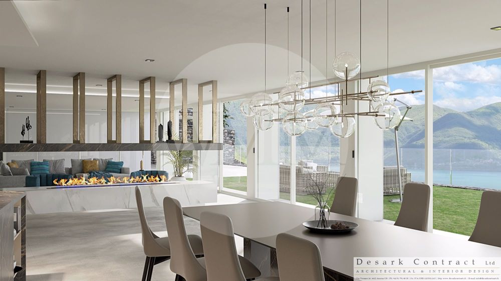 VILLA EXTRALUSSO CON VISTA MOZZAFIATO SUL LAGO MAGGIORE - Bild 1