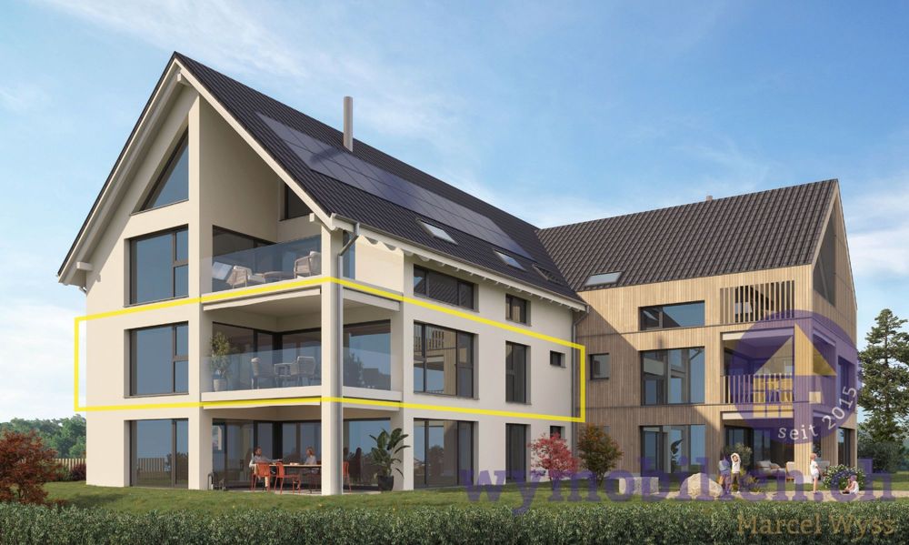 Bezugsbereit Sommer 2026! 4.5 Zimmer, Suite mit Bad! - Die Wohnung im 1. OG