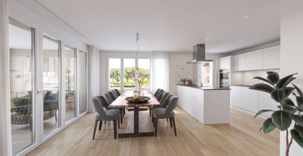 Viel Raum für privates Glück - Essbereich