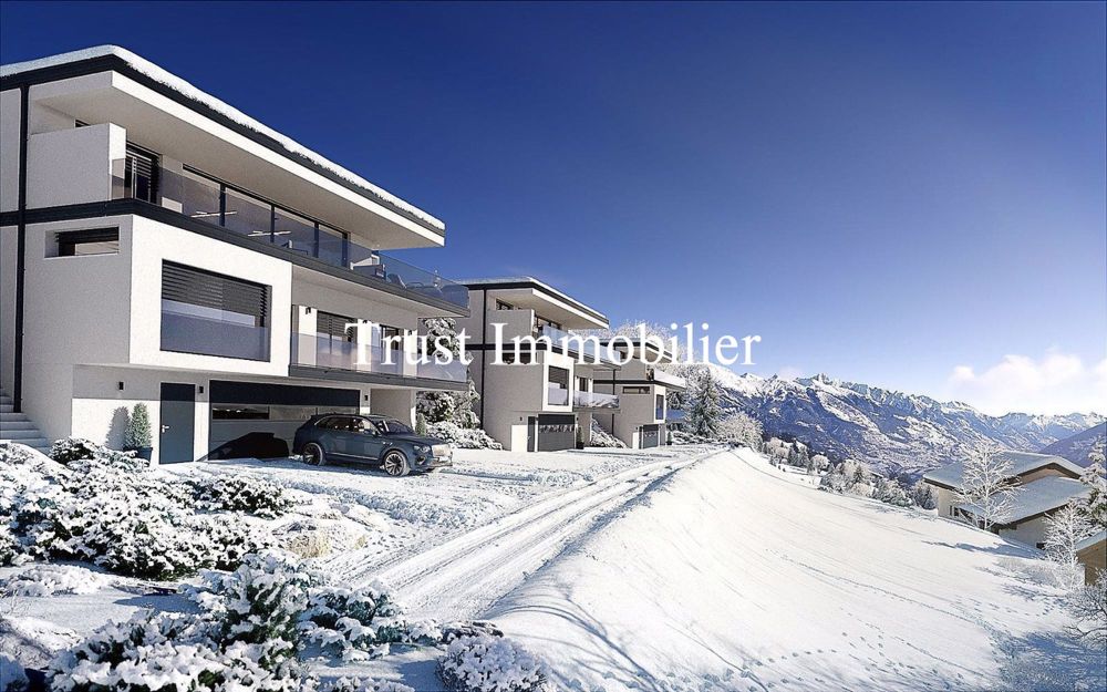 6003. Maison moderne neuve à Chermignon d'en Haut - Bild 1