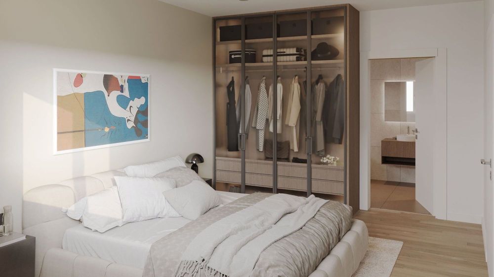 Deux villas jumelles de 5.5 pièces (141 m2) avec garage, balcon, terrasse et jardin privatif - Bild 6