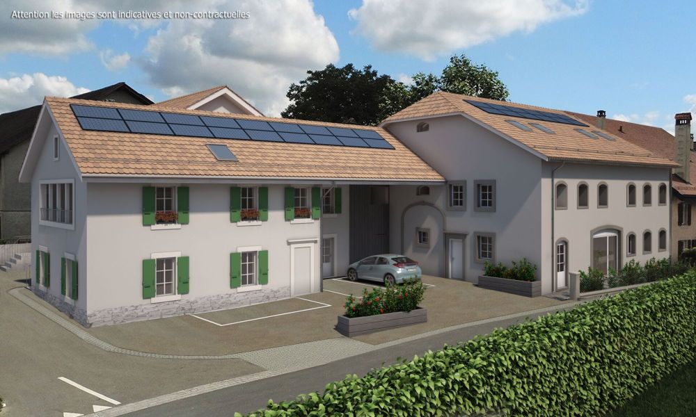 Appartement dans ferme rénovée de 4,5 pièces - Bild 1