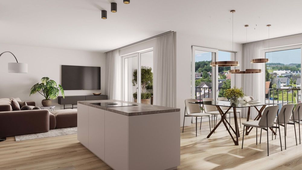 3.5 Zimmerwohnung in Erlen - Bild 4