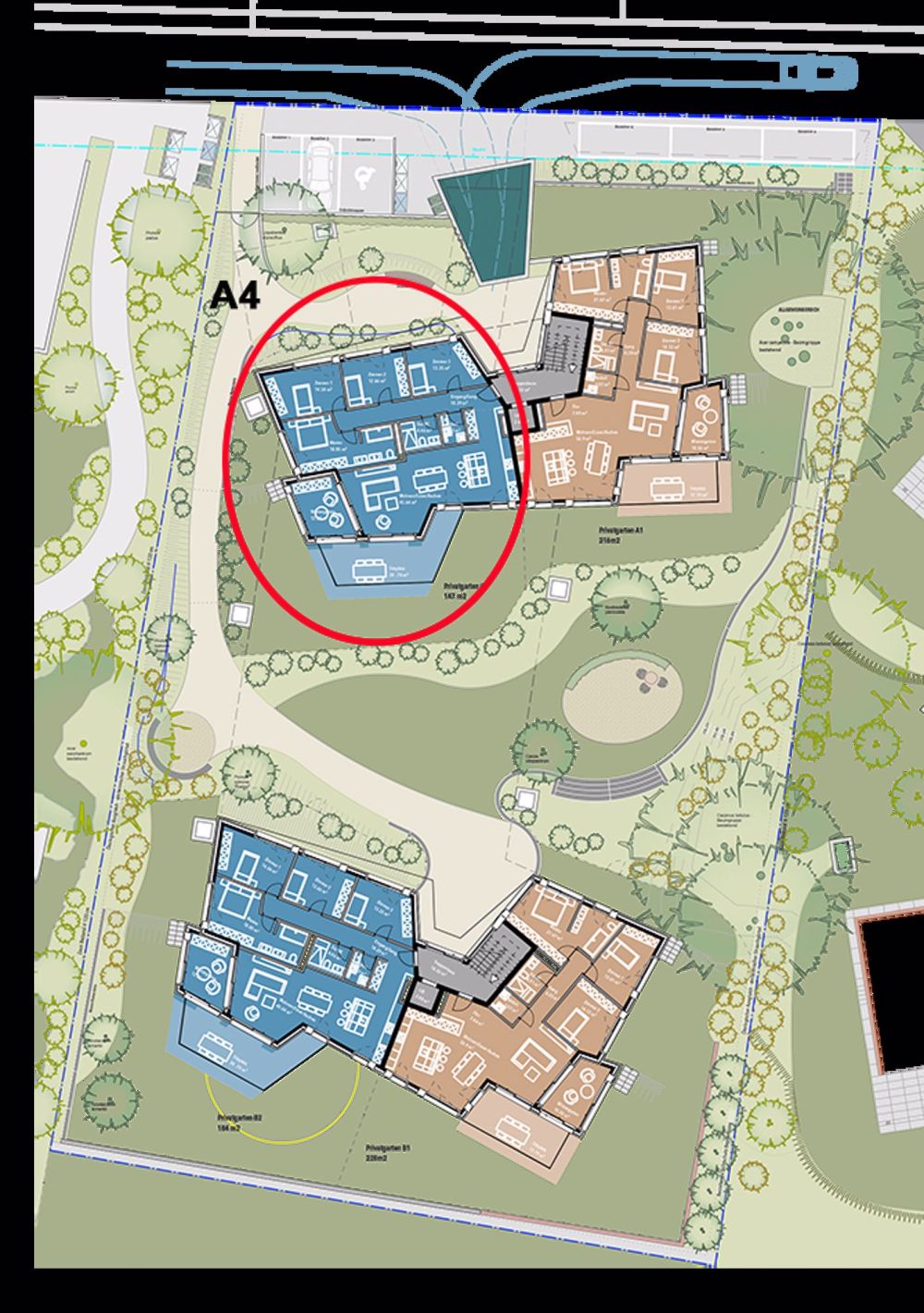 Projektvorankündigung - exklusive Geschosswohnung mit unverbaubarer Aussicht. Neue Preise - A4 - Bild 5