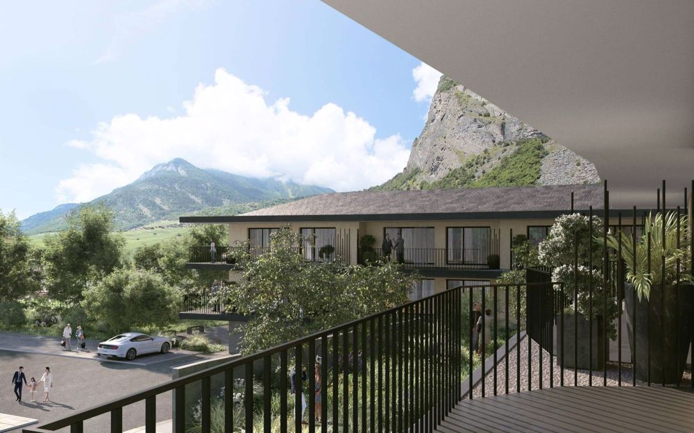 Appartement contemporain de 3.5 pièces - grand balcon - Bild 2