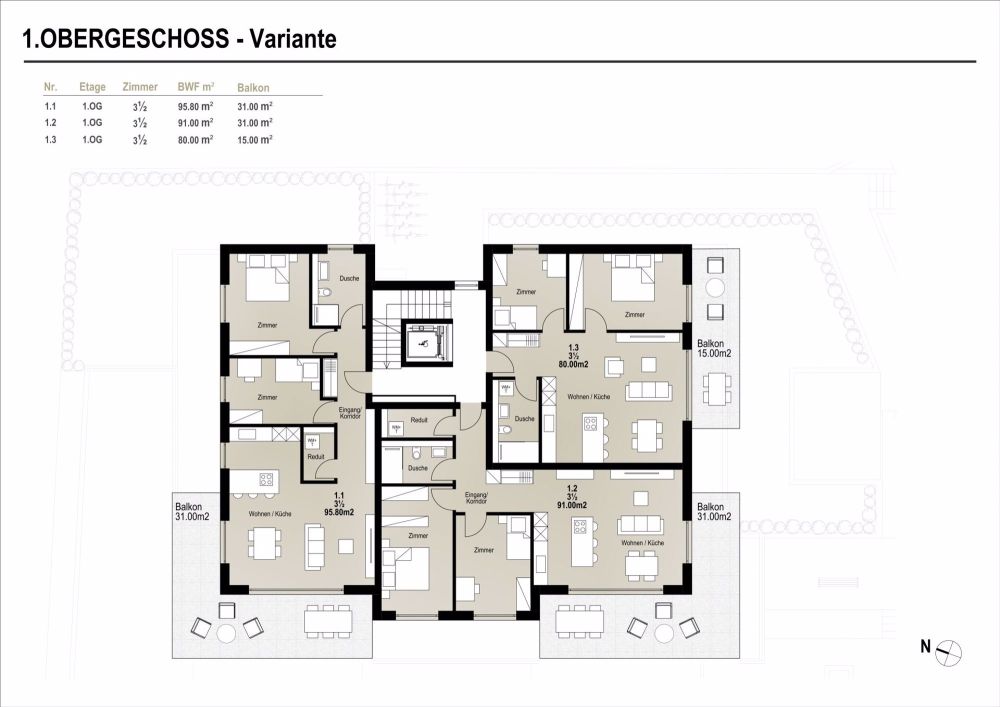 Sonnige, attraktive und elegante 3.5-Zimmer-Wohnung an bester Lage mit Zweitwohnungskontingent - Bild 3