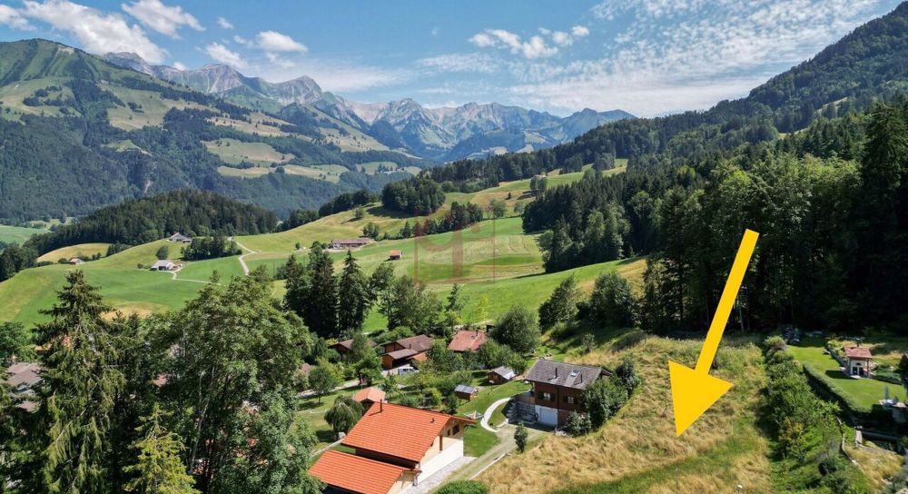 Enney - Residenz de l'Ondine - 2 Apartments mit 3,5 und 4,5 Zimmern - Emplacement du projet