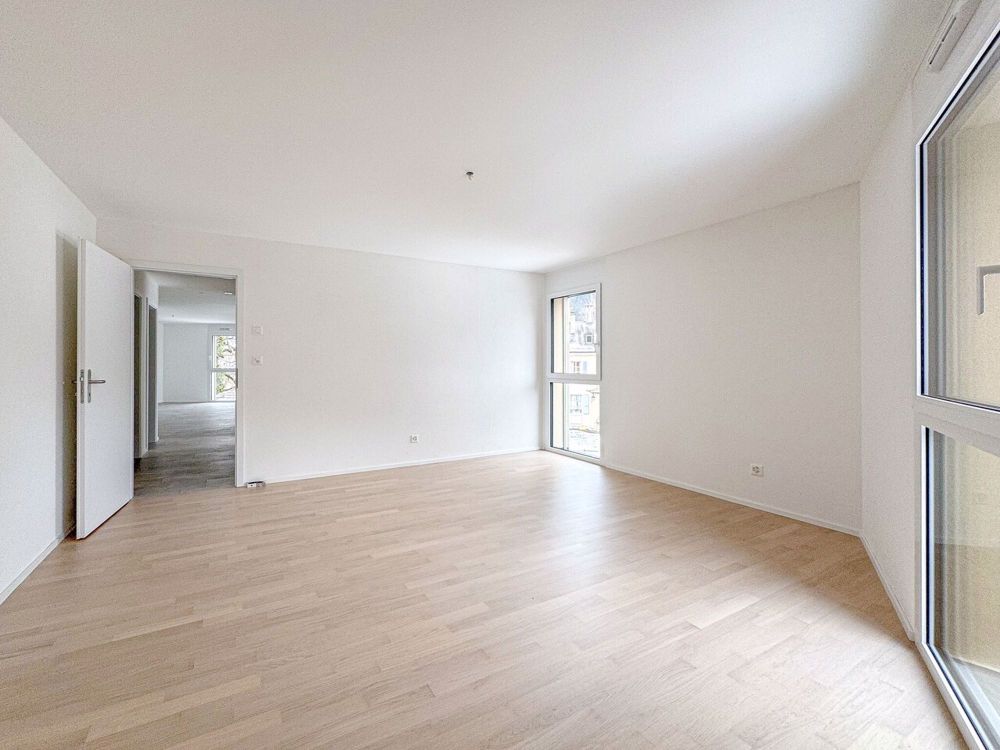 Neue 3.5-Zimmer-Wohnung, Terrasse und Garten in Campagne Pernod, Lot B3 - Exemple d'agencement intérieur chambre 1 (bâtiment A - 3.5 pièces)