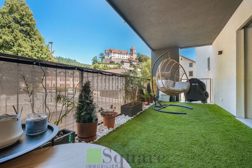 Wohnung mit 4,5 Zimmern und herrlicher Aussicht auf das Schloss - Bild 9