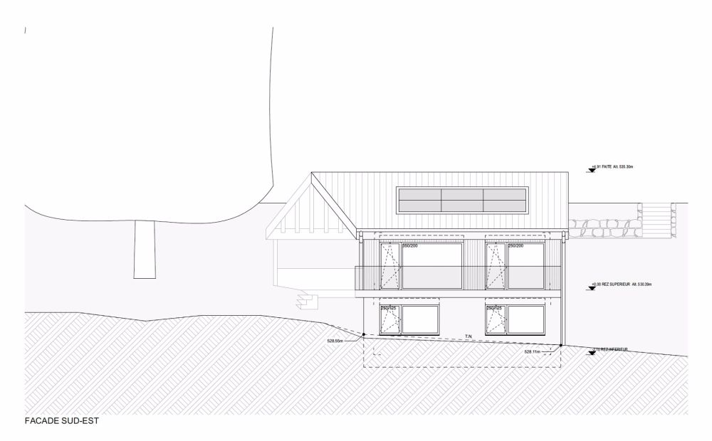 Projet de construction – Maison individuelle avec vue dégagée - Bild 2