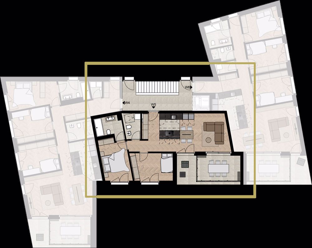 Exklusive Geschosswohnung mit hoher Energieeffizienz und unverbaubarer Aussicht. Neue Preise! - W5 - Bild 3