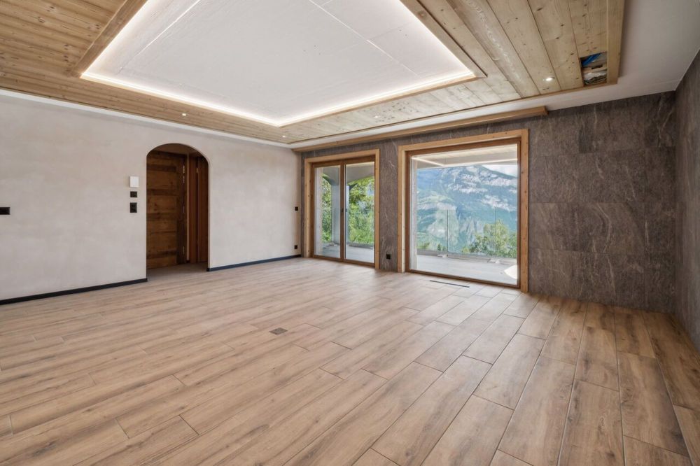 Superbe duplex neuf de standing - Salon - séjour app. témoin similaire terminé en standing + / Salon - Wohnzimmer app. L1 abgeschlossen in Standing / Living room app. L1 finished in standing