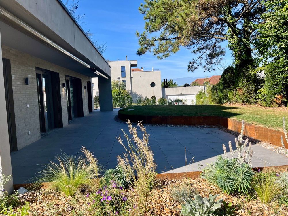 Anières – Neues Architekten-Duplex im Herzen der Weinberge mit Garten & Superben Terrassen - Bild 5