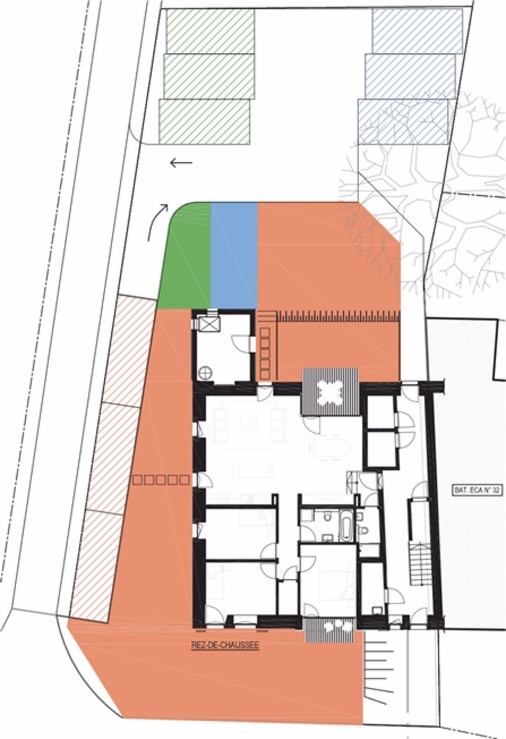 Wunderschöne 4,5-Zimmer-Wohnung mit großem privatem Garten in einer Neubausiedlung von 3 Wohnungen - Bild 9