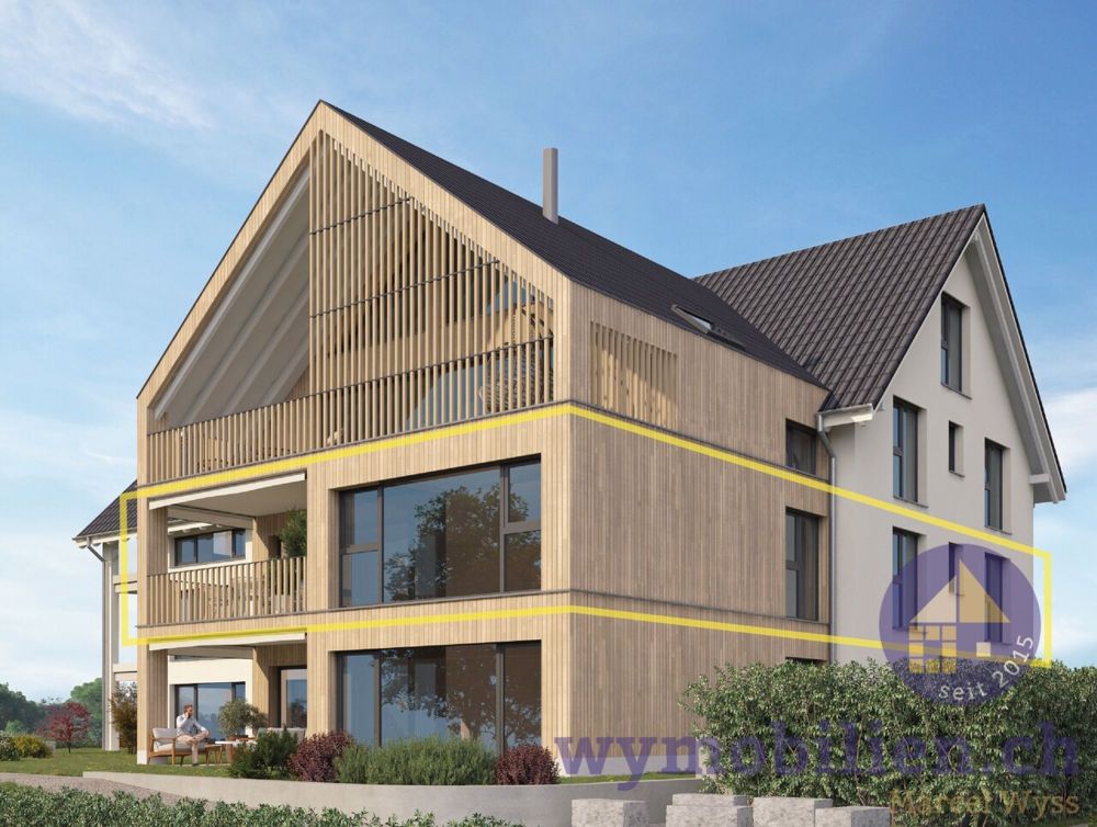 Rohbaubesichtigung! Jetzt Termin vereinbaren! - Grosszügig, lichtdurchflutet OG Wohnung