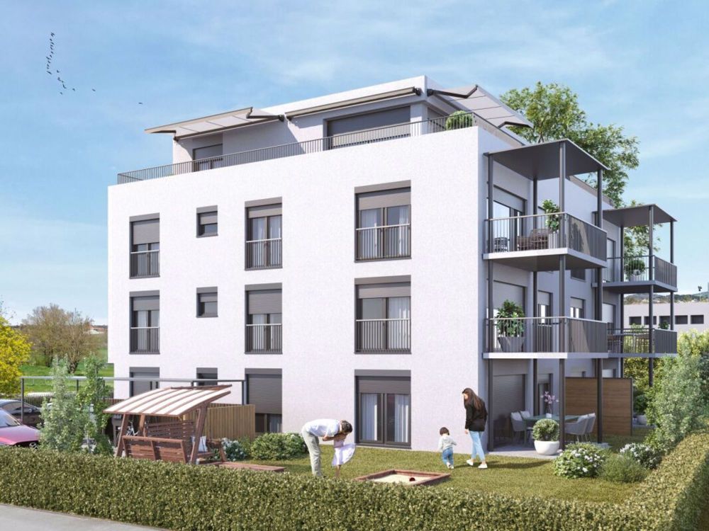 Grosszügig wohnen mit Stil - moderne 4.5-Zimmer-Gartenwohnung in Münsingen - Bild 1