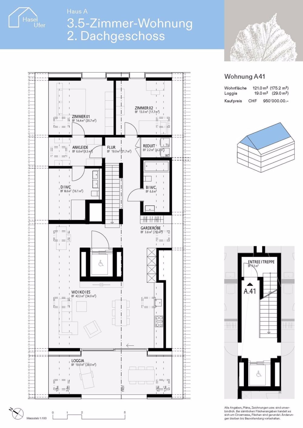 www.hasel-ufer.ch Wohnung A41 - Bild 4