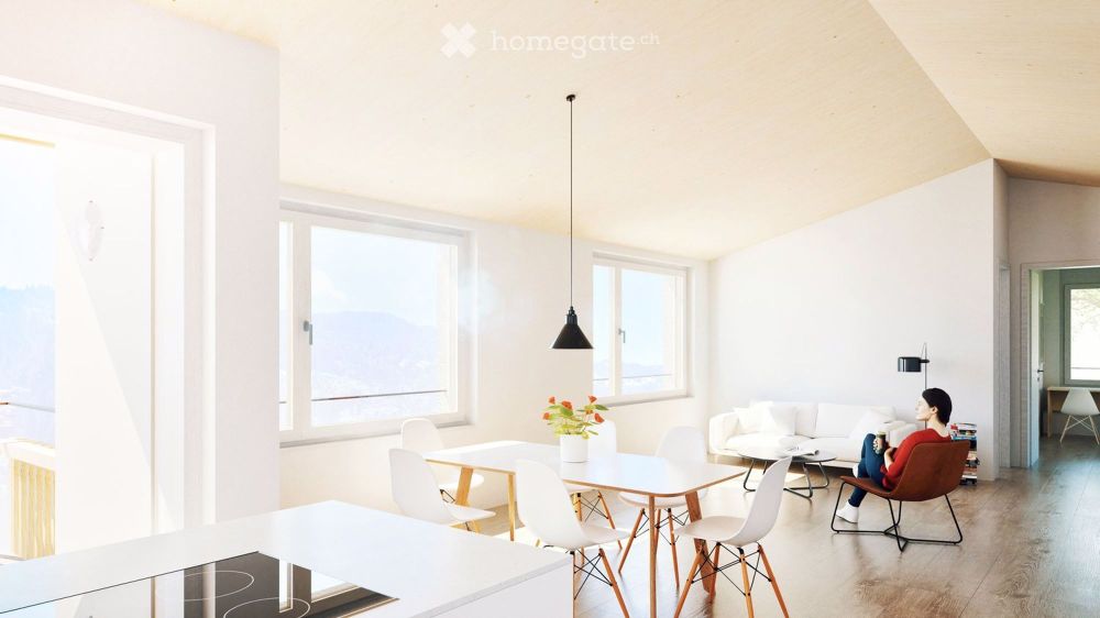 3.5-Zimmer-Dachwohnung in Küblis - Bild 1