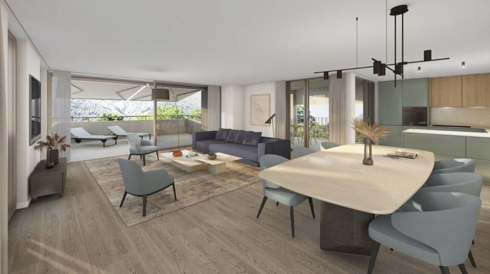 VERSCIO - Prächtiges Neubau-Dachgeschoß - Bild 1