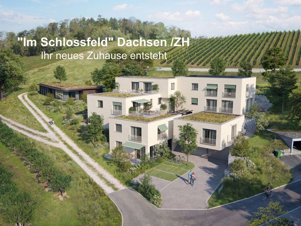 Exklusive 4.5 Zimmer Eigentumswohnung im Erdgeschoss in Dachsen mit Panoramablick - Bild 1