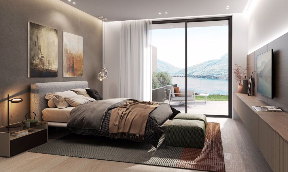 Appartement 2.5 Zimmer mit Terrasse und Seeblick – Residenz Foresta, Lugano - Bild 5