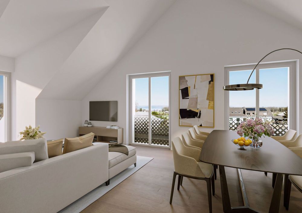 Neubauprojekt: Charmante 2.5-Zimmer-Dachwohnung und vielseitige Wohneinheiten – Ihr neues Zuhause unweit von Münsterlingen in Schönenbaumgarten - Bild 1