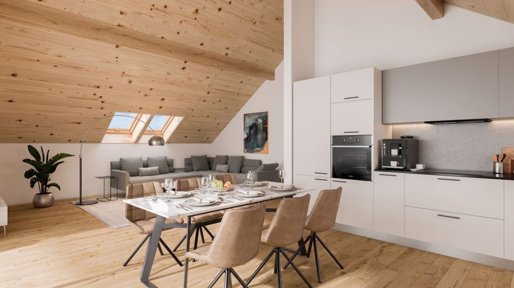 Appartements en PPE dans une ferme en cours de réhabilitation - Bild 3