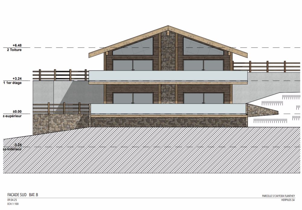 3- Immeuble Le Perchoir -3.5 pces - Lot 3 - Bild 4