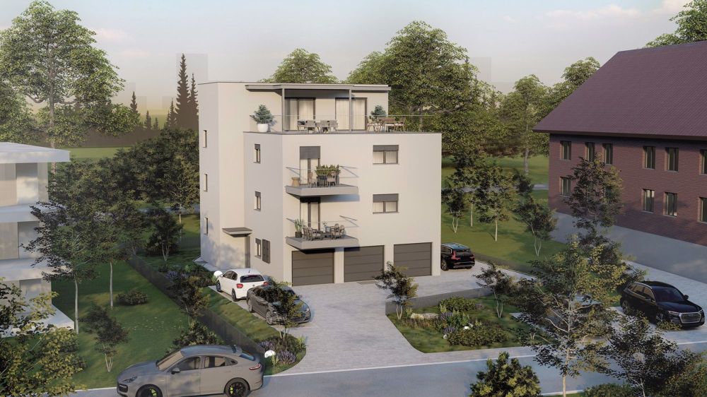 Moderne 2.5-Zimmer-Wohnung in Reinach mit Balkon und Garage - Bild 2