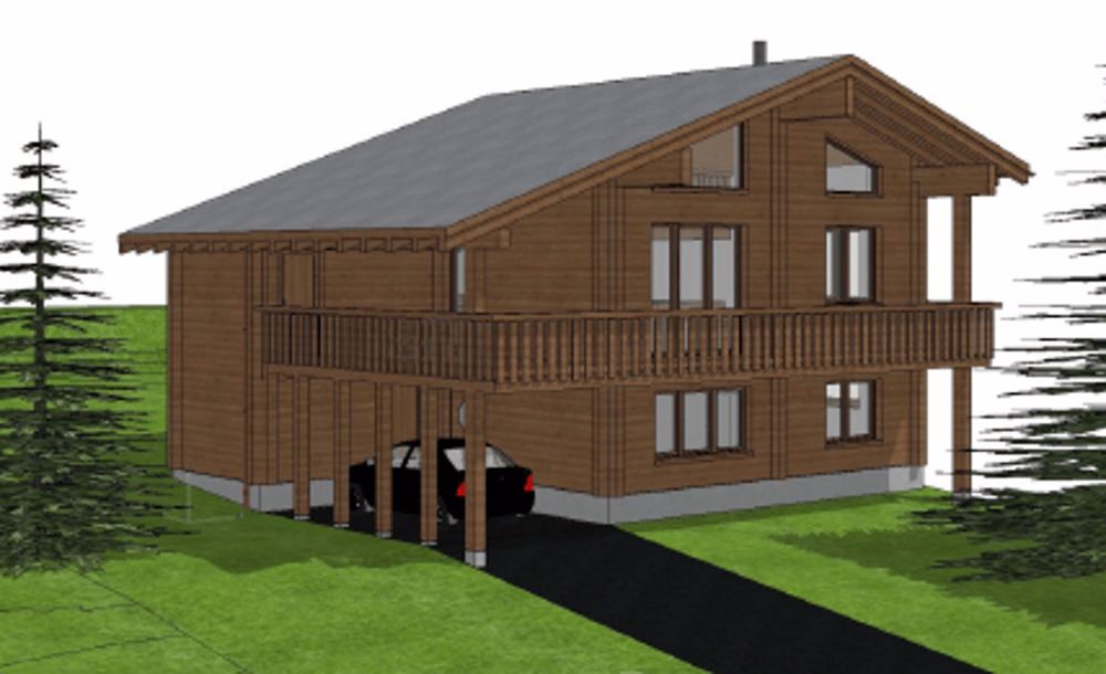 Charmantes 6-Zimmer-Einfamilienhaus in idyllischer Berglandschaft im Goms - Bild 1