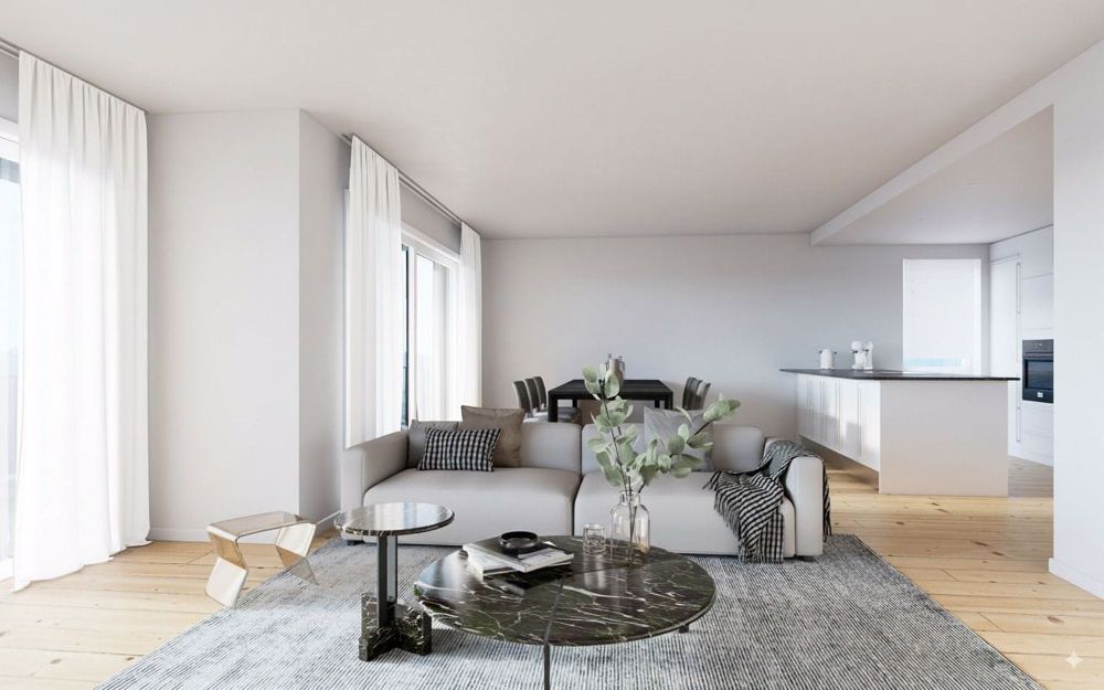 Moderne 4.5-Zimmer-Wohnung mit Panoramablick - Bild 1