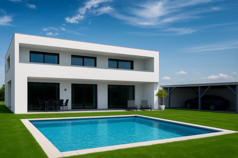 Neubau 7.5 Zi. Villa mit Pool - Bild 1