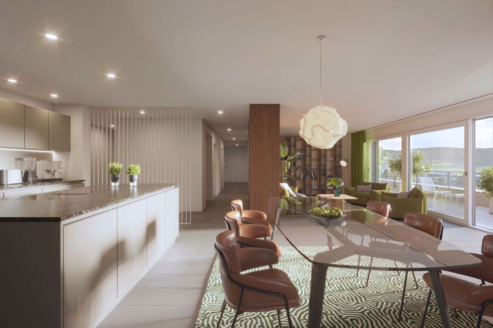 Exklusive Terrassenwohnung mit Weitblick – Neubauprojekt Schönebueche - Bild 1