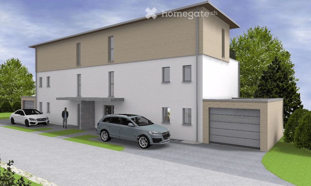 Modernes Doppeleinfamilienhaus mit Traumaussicht in Aegerten - Bild 3