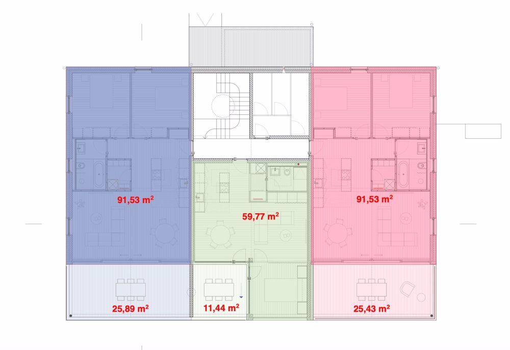 Vuisse (Savièse) – Attika 3.5 Zimmer, voll Süden, freie Sicht und hohe Deckenhöhe - Bild 7