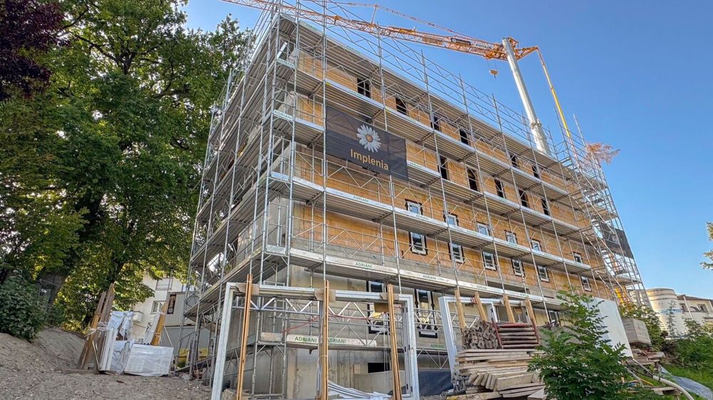 NEUBAUWOHNUNG 3.5 ZIMMER MIT LOGGIA, NAHE DEM BAHNHOF FRIBOURG - Bild 1