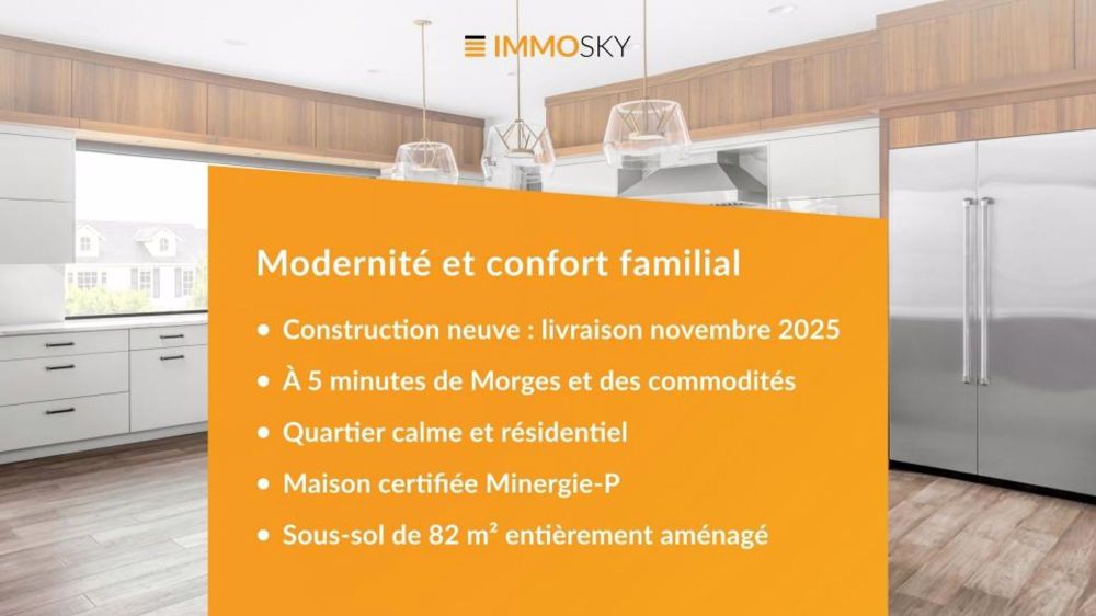 Doppeleinfamilienhaus | 1112, Echichens - Bannière ImmoSky
