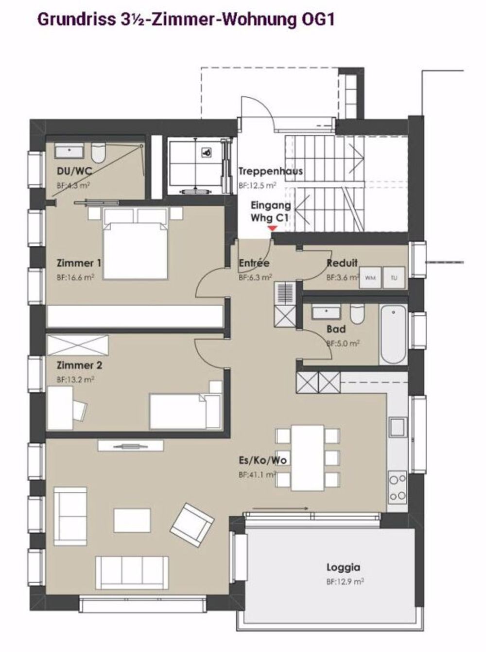 Neubau: Wohn-/Geschäftshaus - Mehrgenerationen-Haus (Minergie-P) - Bild 11